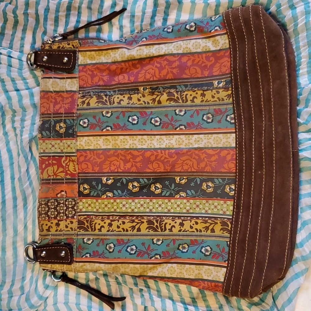 Fossil Boho Hobo Bag - image 1